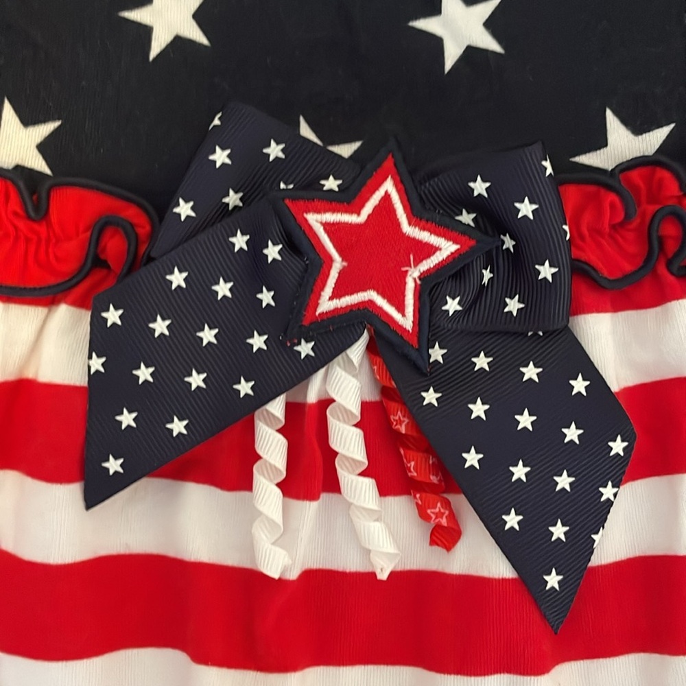 Sophie Rose Patriotic Sundress - Size 3T - Picture 2 of 7